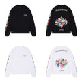 CHROME-HEARTS Men's Long-Sleeve T-shirt Sweatshirt K8015